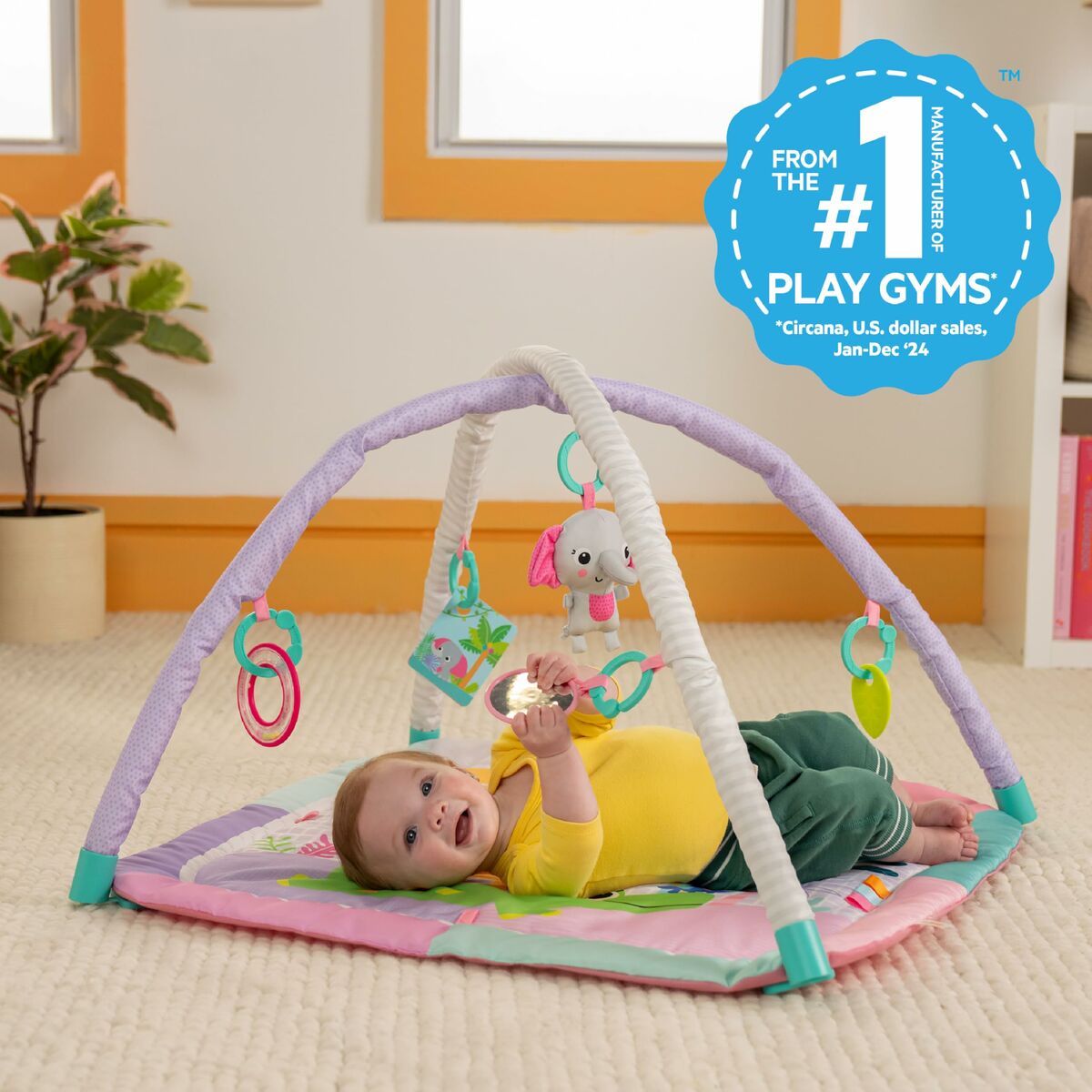 Saltea de joacă Bright Starts Jungle