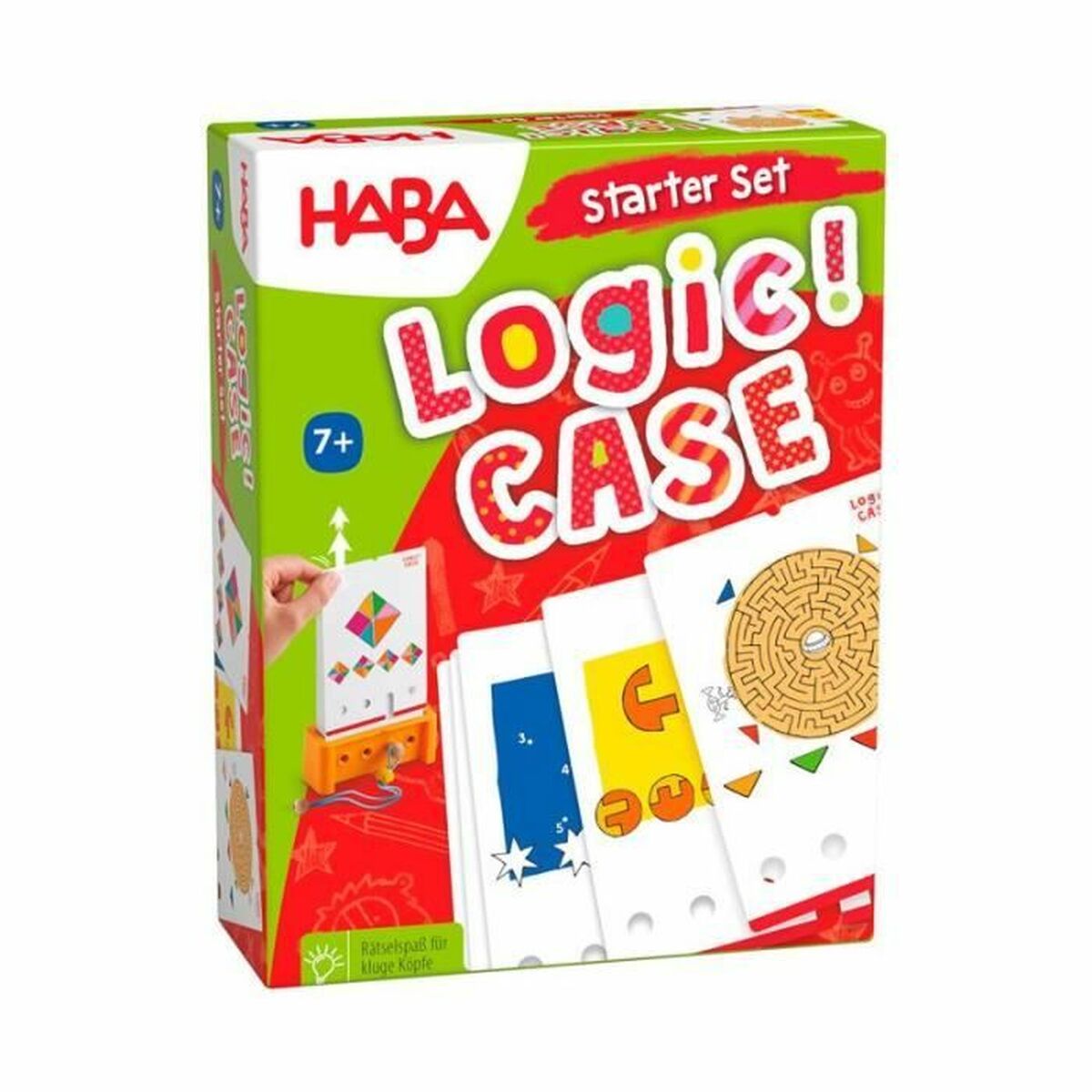 Joc de Masă HABA Logic Case Starter Set 14 x 6 x 18 cm