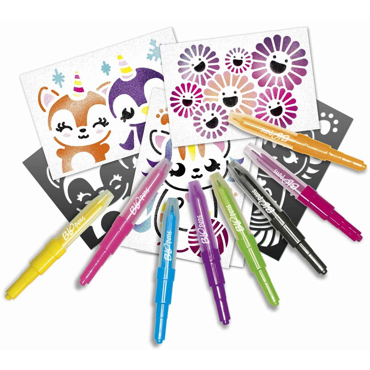 Cutie de Activități pentru Colorat Lansay BLOPENS KAWAII Multicolor