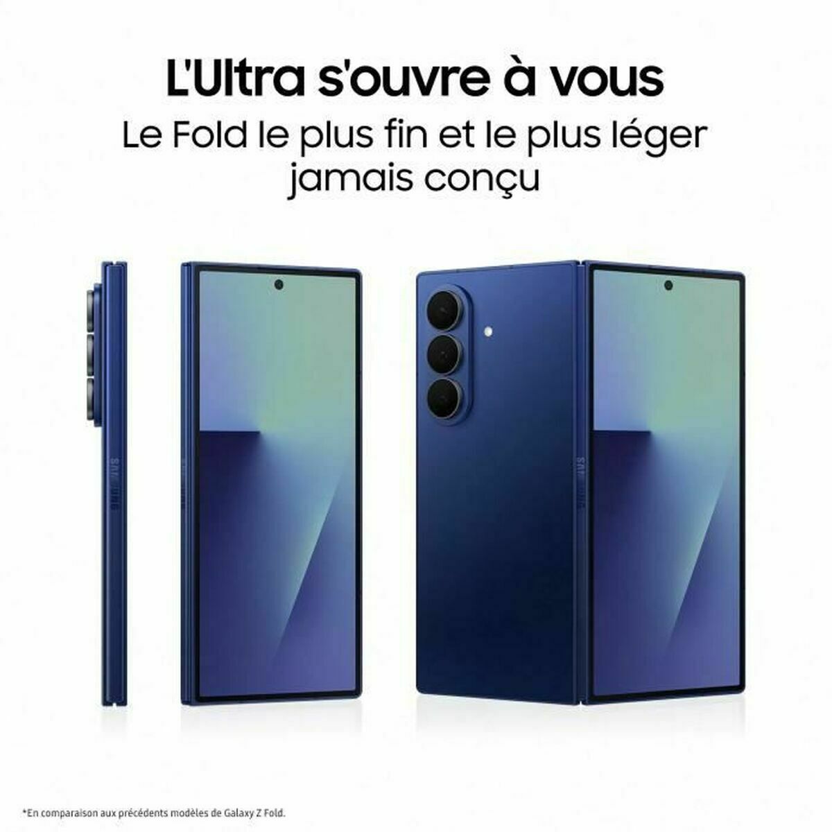 Smartphone Samsung Galaxy Z Fold7 8" 12 GB RAM 256 GB Negru