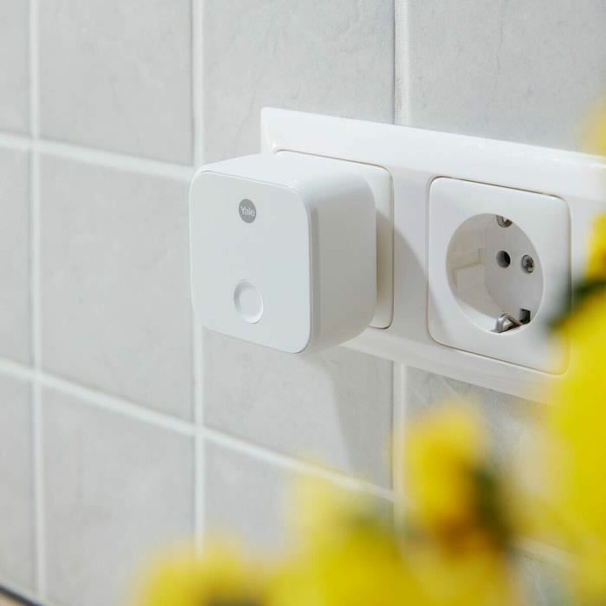 Lacăt Yale Connect WLAN-Bridge Alb Plastic