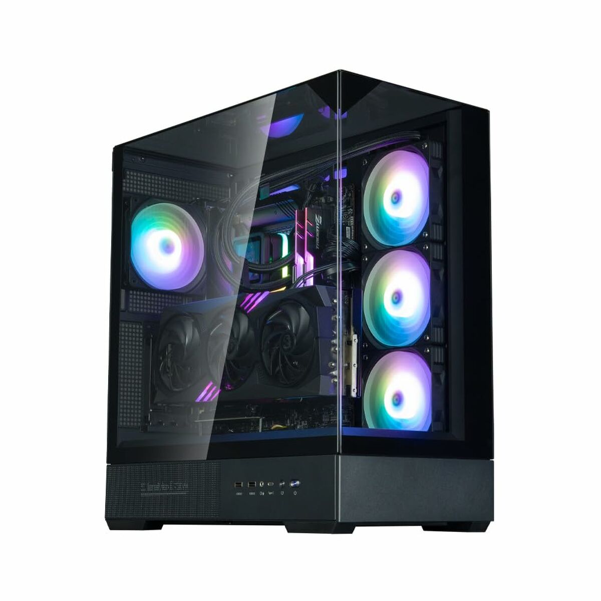 Unitate Semi-tower ATX Zalman P40 Prism Plus Negru