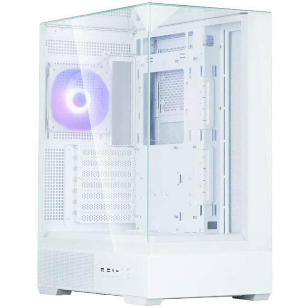 Unitate Semi-tower ATX Zalman P40 Prism Plus Alb