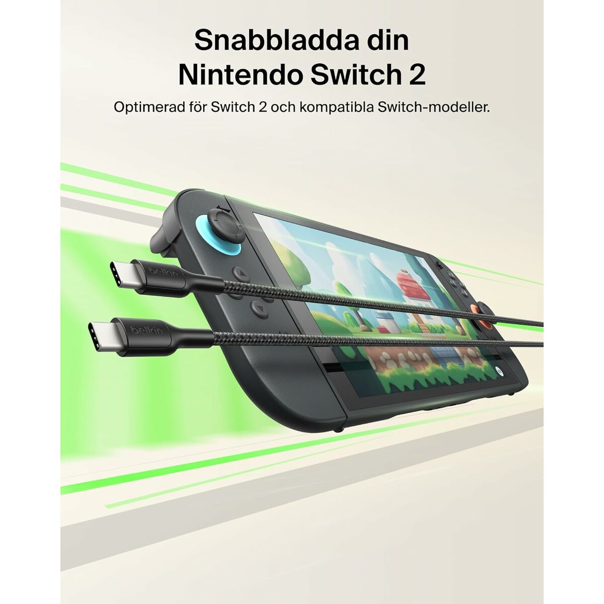 Cablu USB Belkin ENA008HQ2MBK Negru 2 m