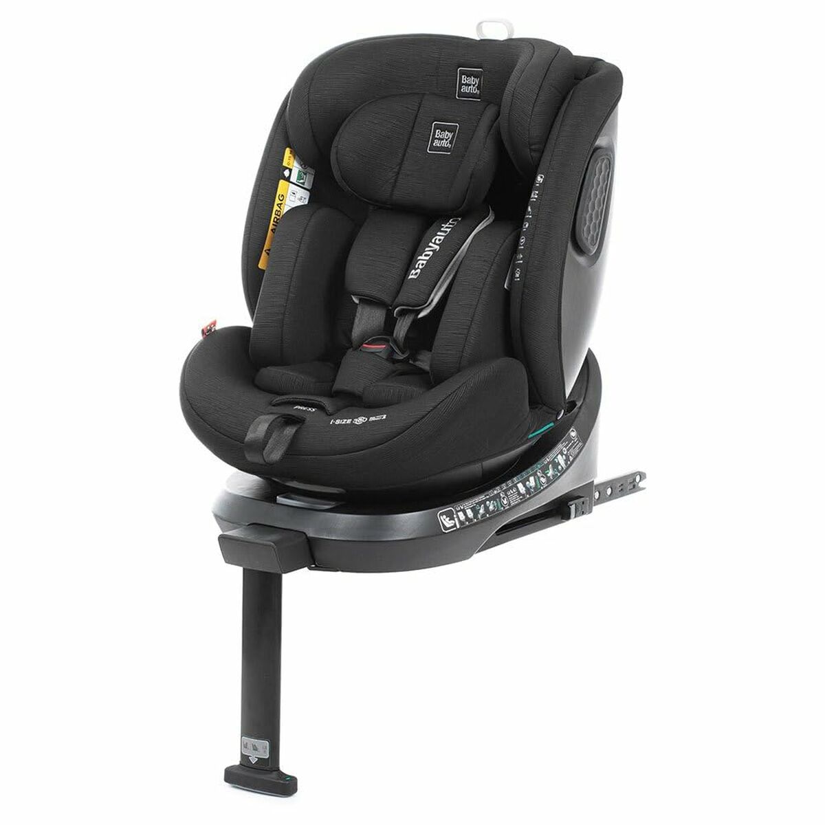 Scaun Auto Babyauto CORE Negru 0 (de 0 a 10 kilos) I (9 - 18 kg) II (15-25 kg) III (22 - 36 kg) Infantil ECE R129/04