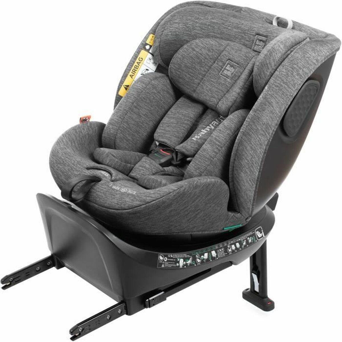 Scaun Auto Babyauto CORE Gri 0 (de 0 a 10 kilos) I (9 - 18 kg) II (15-25 kg) III (22 - 36 kg) Infantil ECE R129/04
