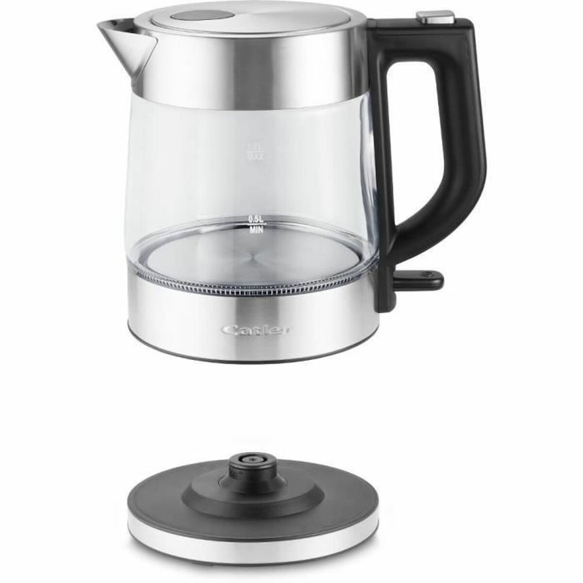 Fierbător Catler KE 411 Sticlă Oțel inoxidabil 2200 W 1 L