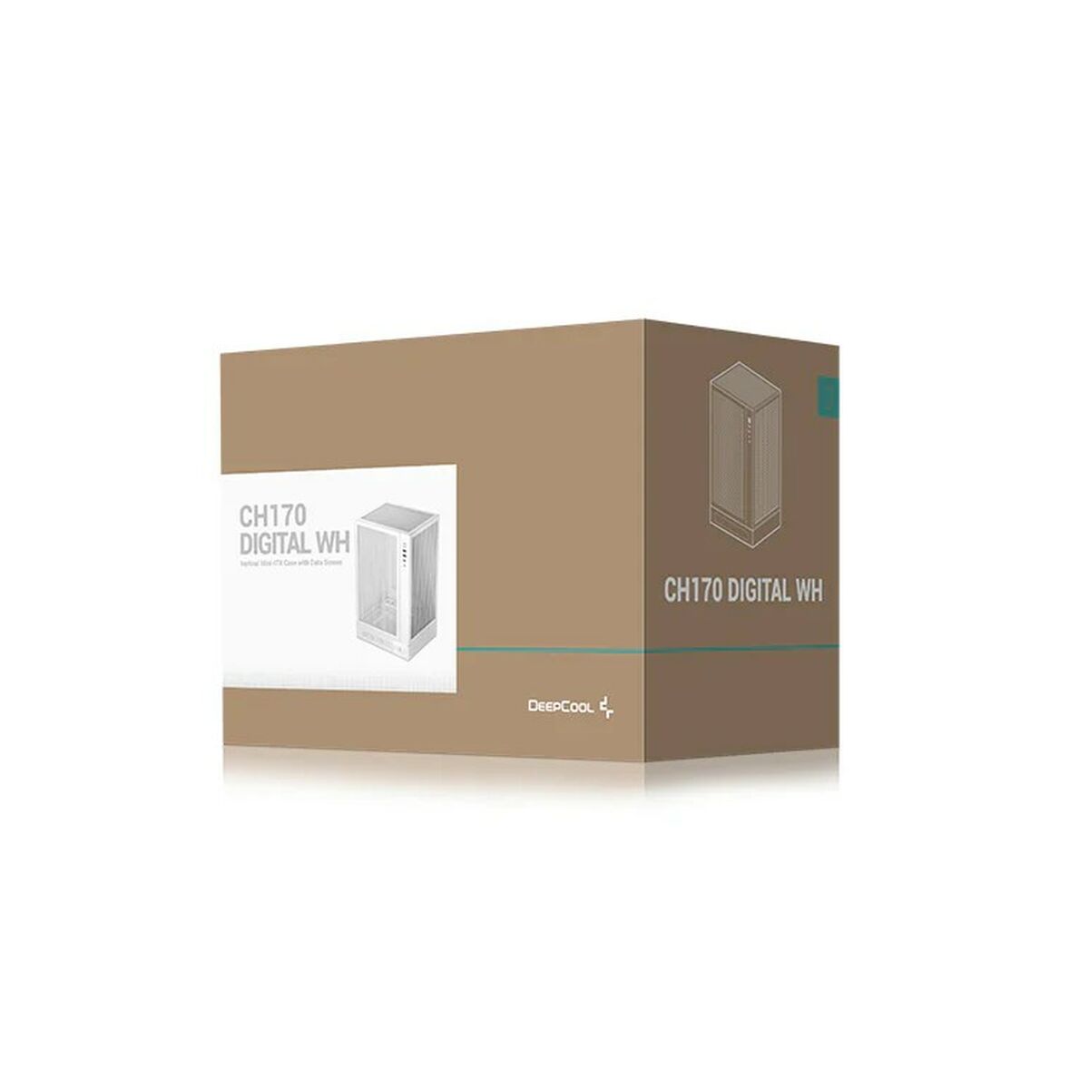Unitate Semi-tower ATX DEEPCOOL R-CH170-WHNPI0D-G-1 Alb