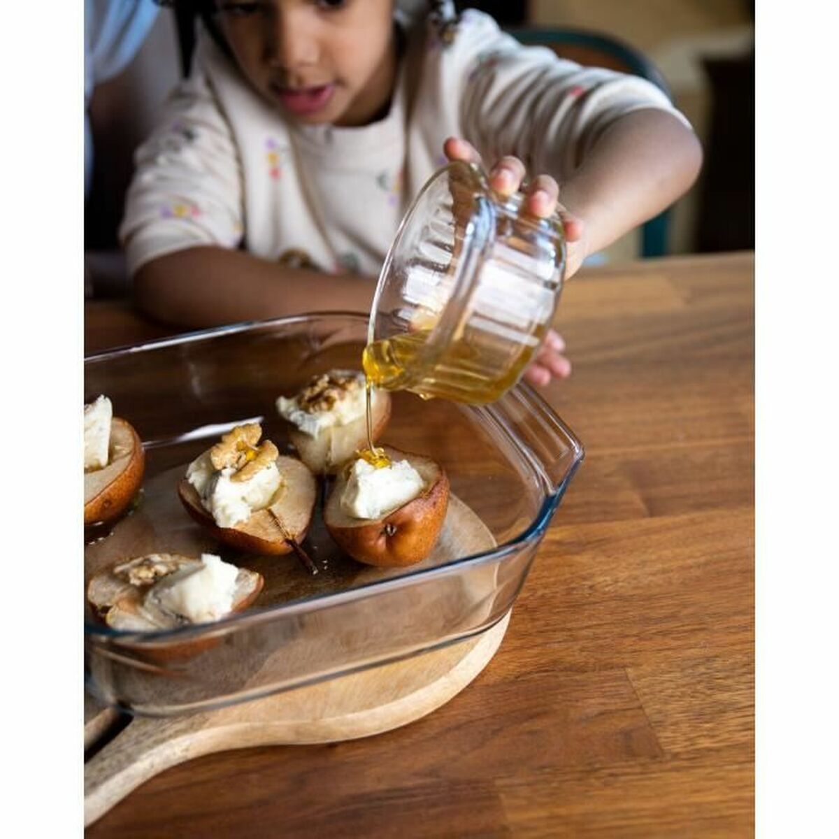 Set de vase pentru cuptor Pyrex Transparent 4 Piese