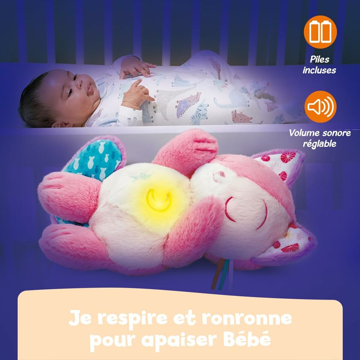 Jucărie de Pluș cu Sunet Vtech Baby