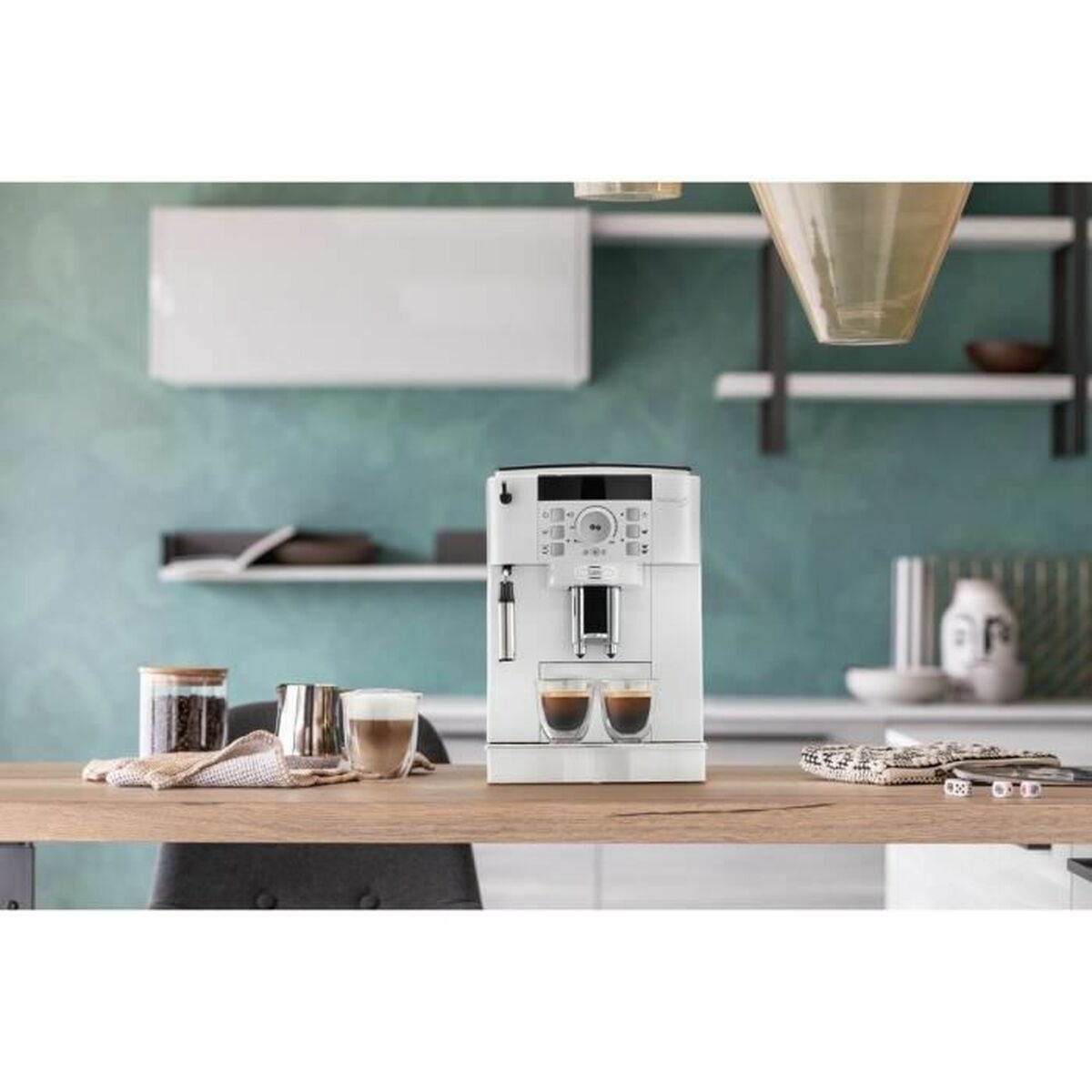 Aparat de cafea superautomat DeLonghi Magnifica S 1450 W Alb