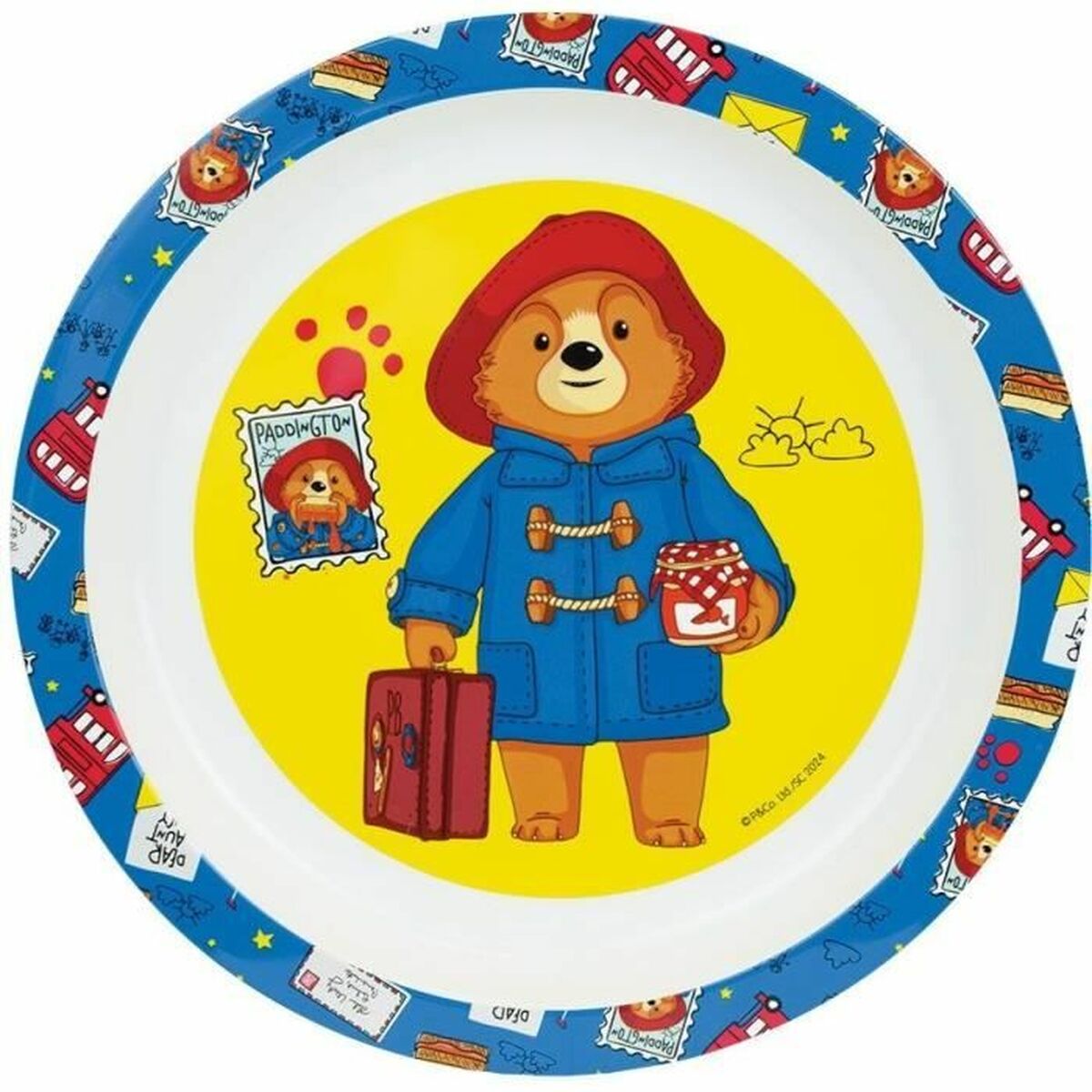 Set de veselă pentru copii Fun House PADDINGTON Multicolor 5 Piese
