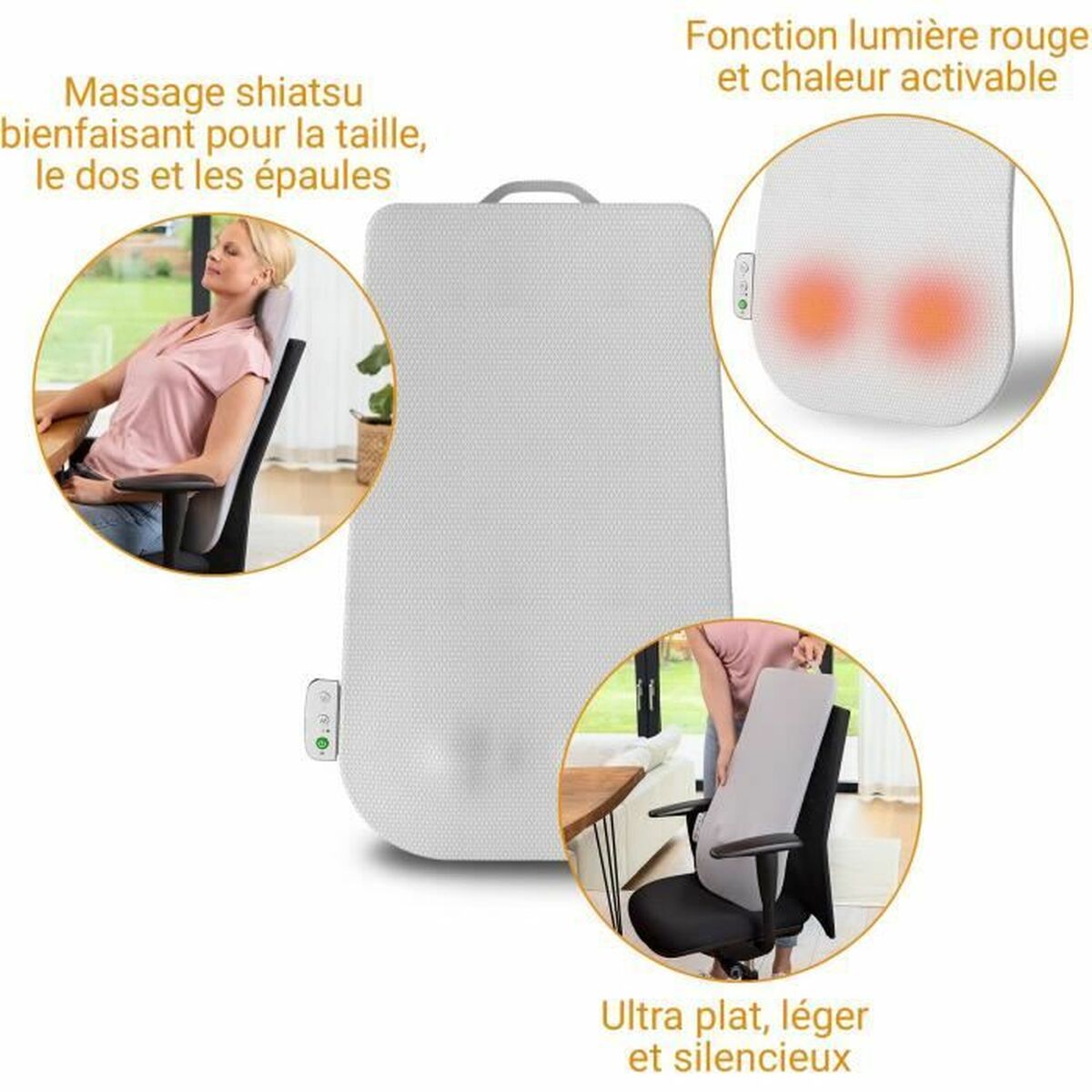 Aparat de Masaj Termic Shiatsu 2-în-1 Medisana MC 600 24 W