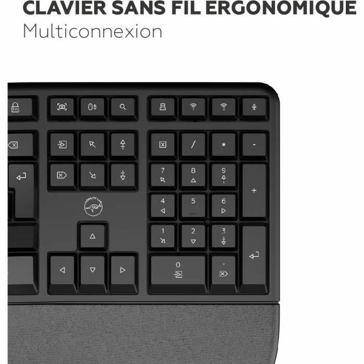 Tastatură Mobility Lab Azerty Franceză Negru