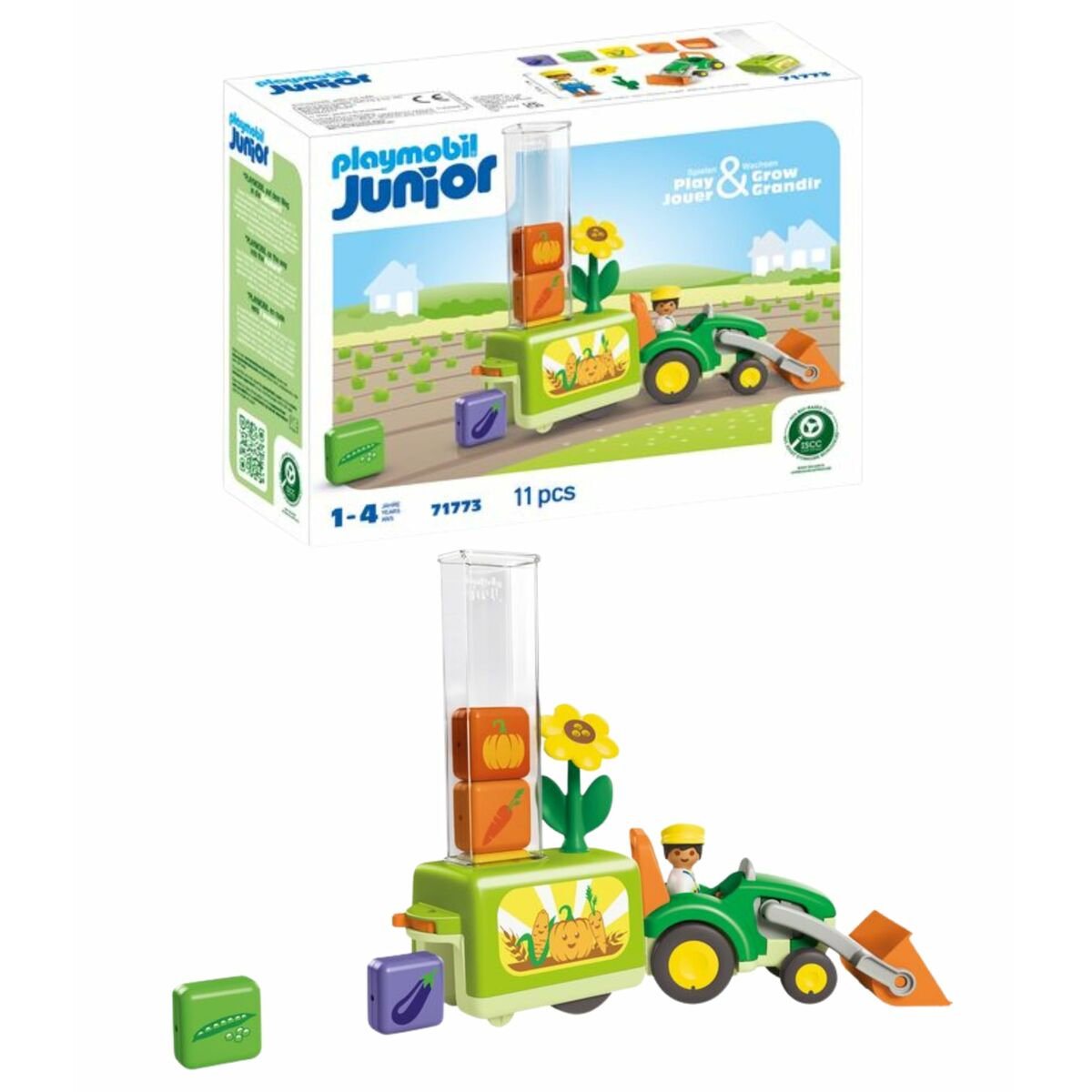 Playset Playmobil Junior 71773 11 Piese