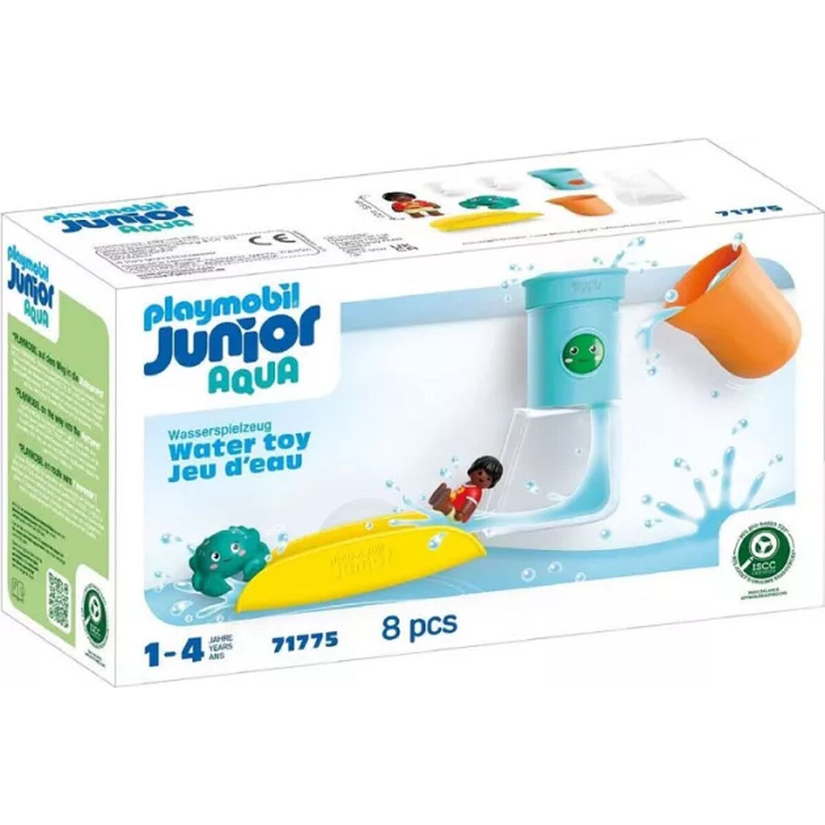 Playset Playmobil Junior Water 71775 8 Piese