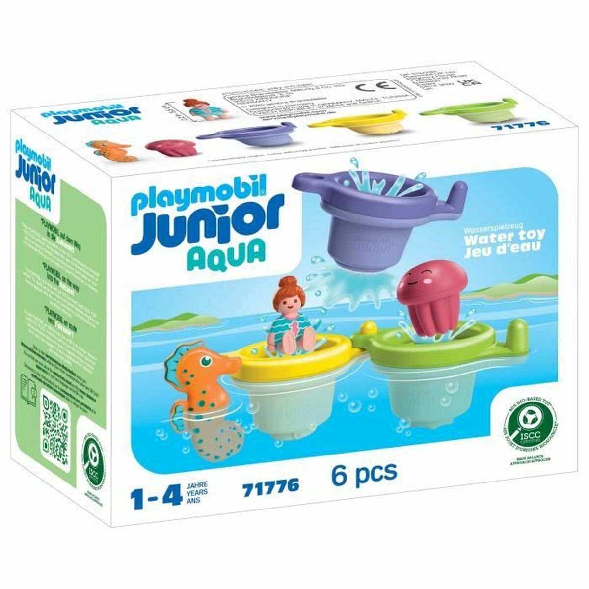Playset Playmobil Junior Water 71776 6 Piese