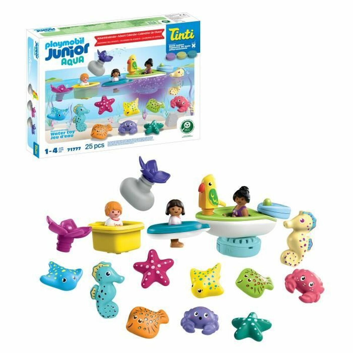 Playset Playmobil Junior Water 71777 25 Piese