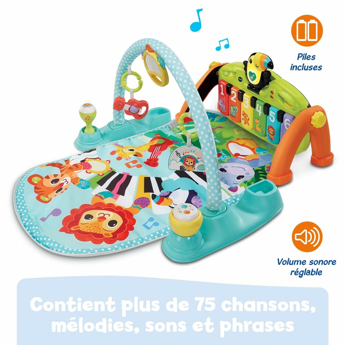 Saltea de joacă Vtech Baby Tap Tap Carton Plastic Pian