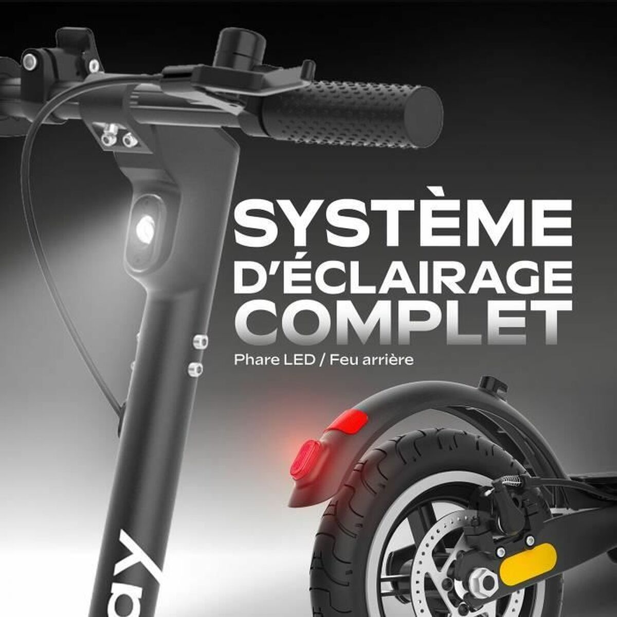 Trotinetă Electrică EZWAY Negru 450 W 25 km/h