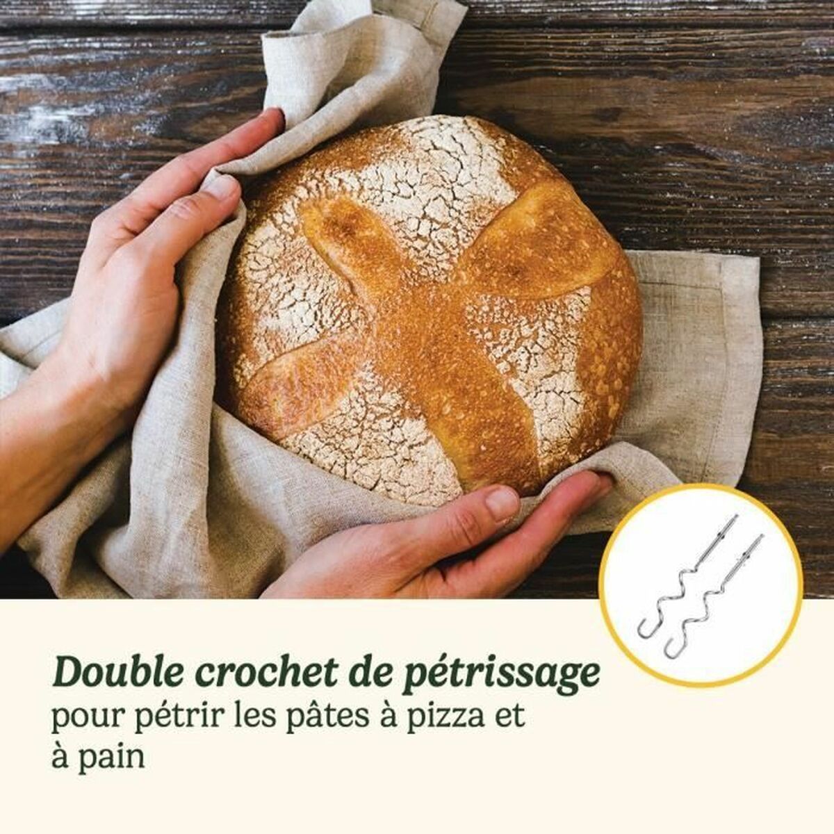 Mixer cu Tije Cuisinart HM7U/E POWER ADVANTAGE Alb 200 W