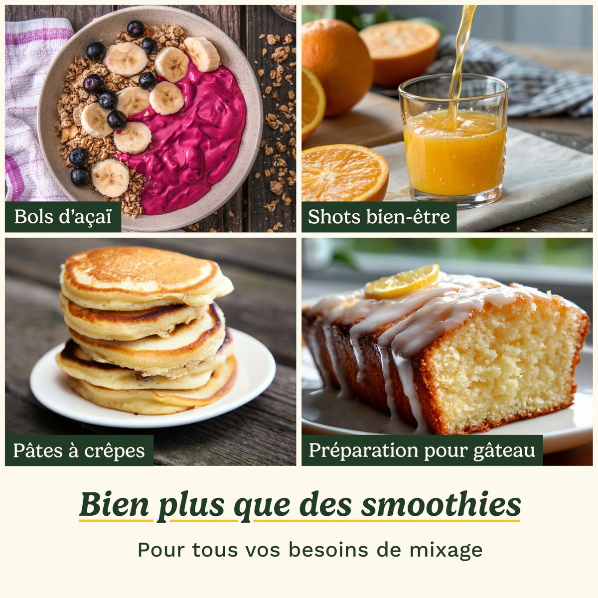 Mixer cu Pahar Cuisinart PBL100E Blast&Go 120 W Alb 500 ml