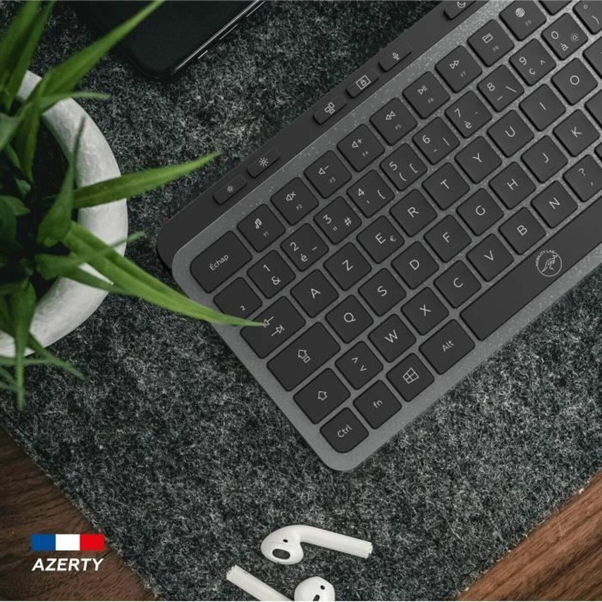 Tastatură Mobility Lab KP450W Compact Negru Gri