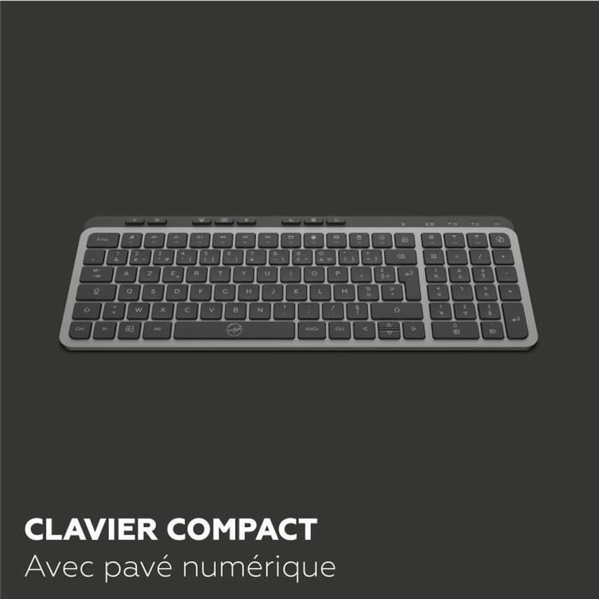 Tastatură Mobility Lab KP450W Compact Negru Gri