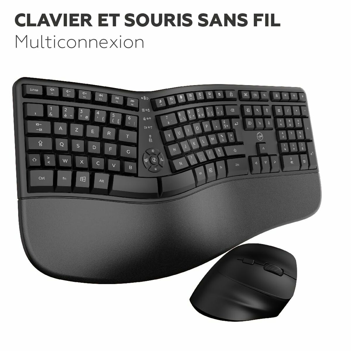 Tastatură și Mouse Mobility Lab Ergo C30W Negru