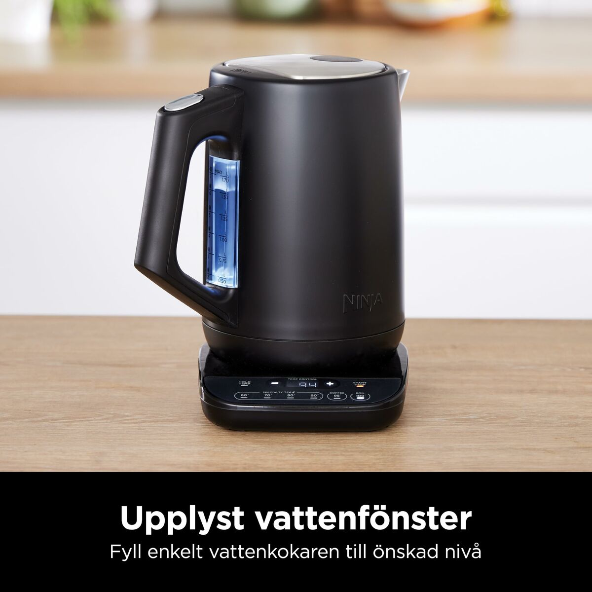 Fierbător NINJA KT200EU Negru Oțel inoxidabil 3000 W 1,7 L