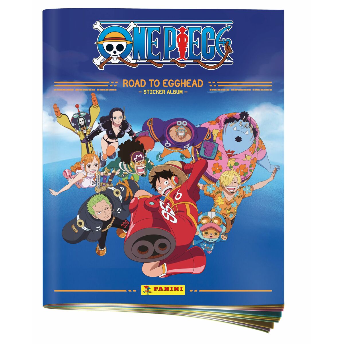 Album de autocolante Panini One Piece Road to Egghead
