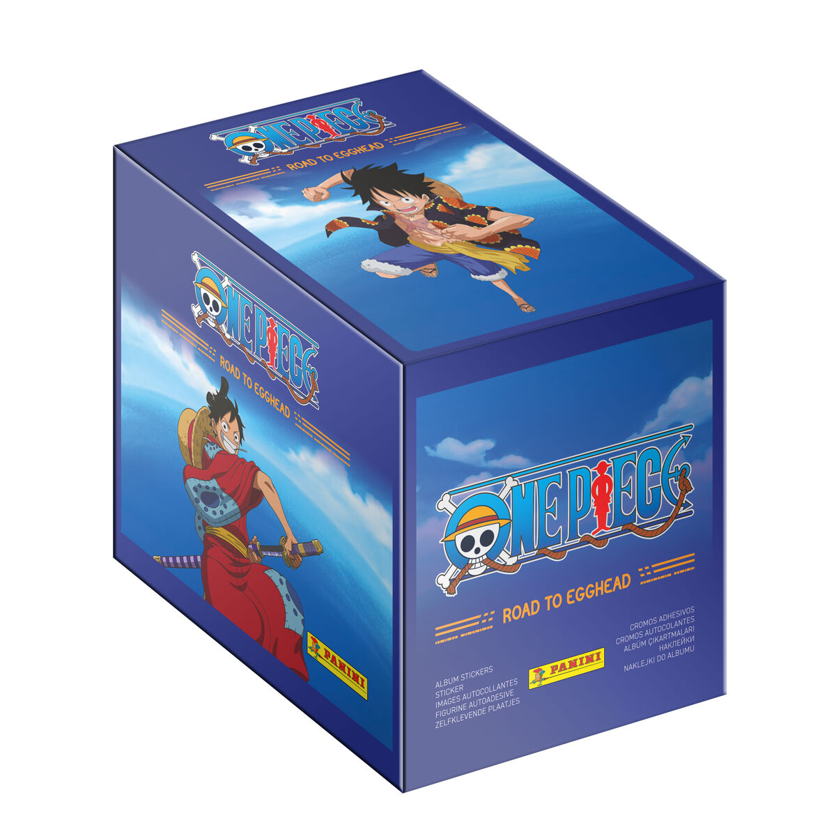 Pachet de autocolante Panini One Piece Road to Egghead 180 Piese