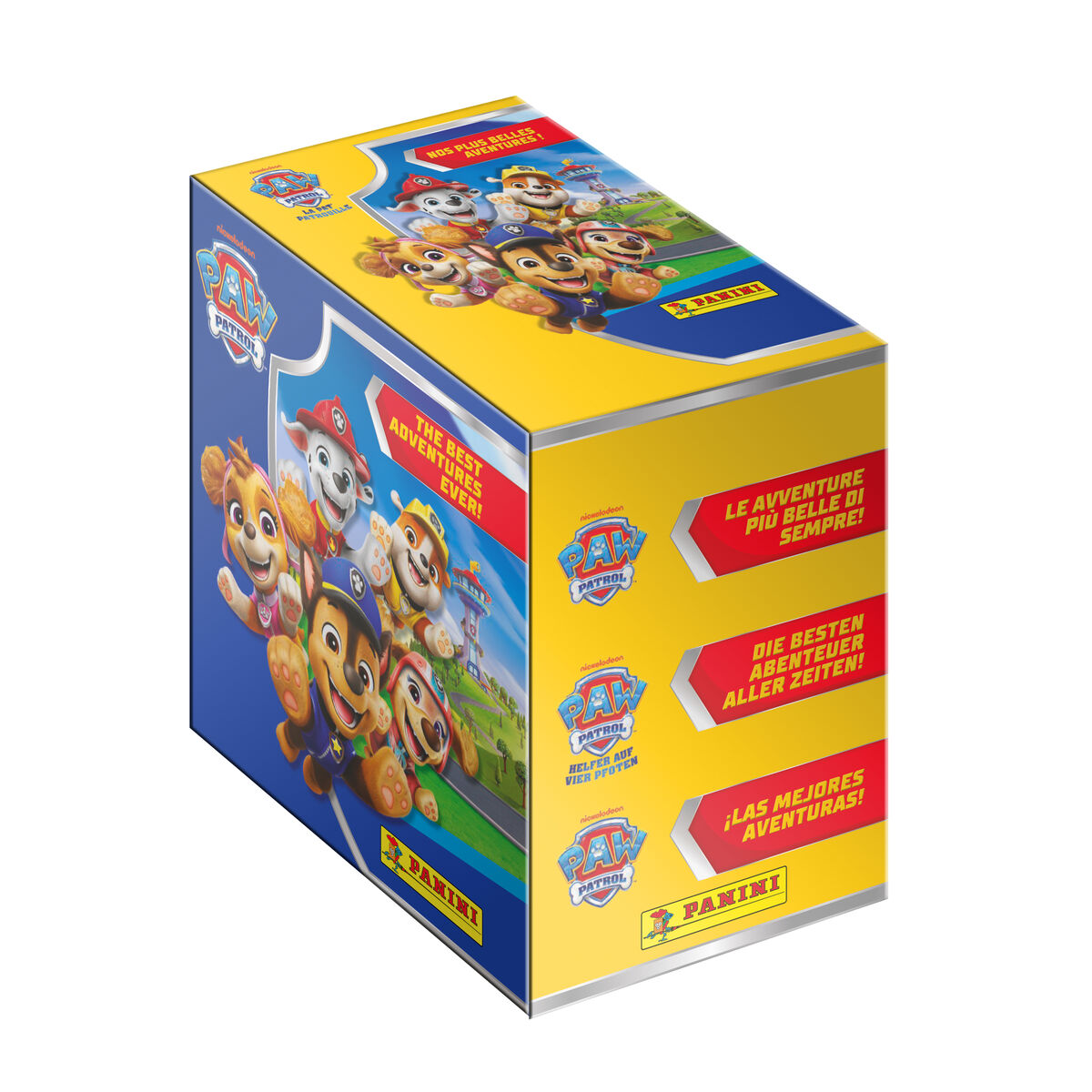 Pachet de autocolante Panini Paw Patrol : The Best Adventures Ever 180 Piese