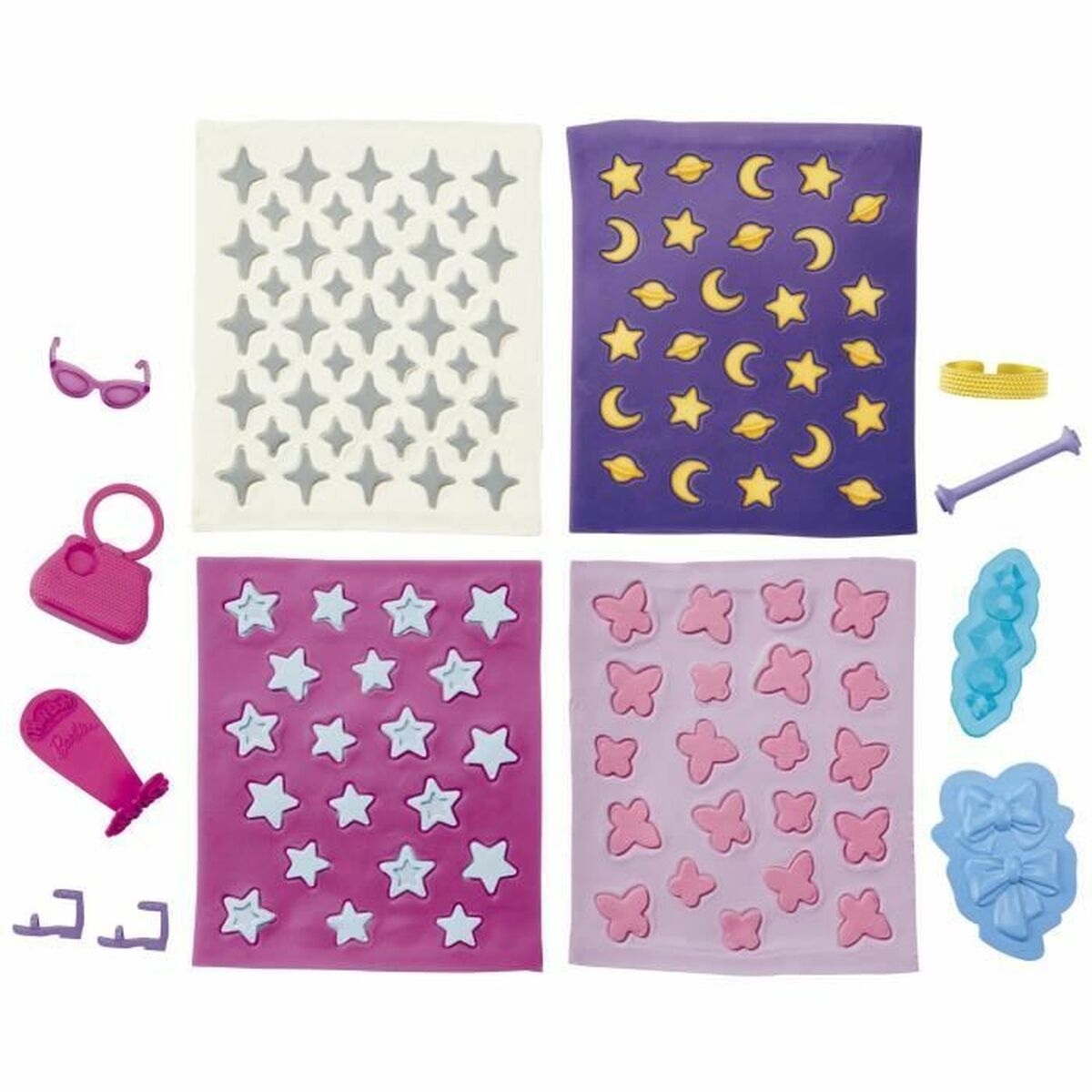 Joc de Plastilină Play-Doh Barbie Sparkles & Gems Multicolor