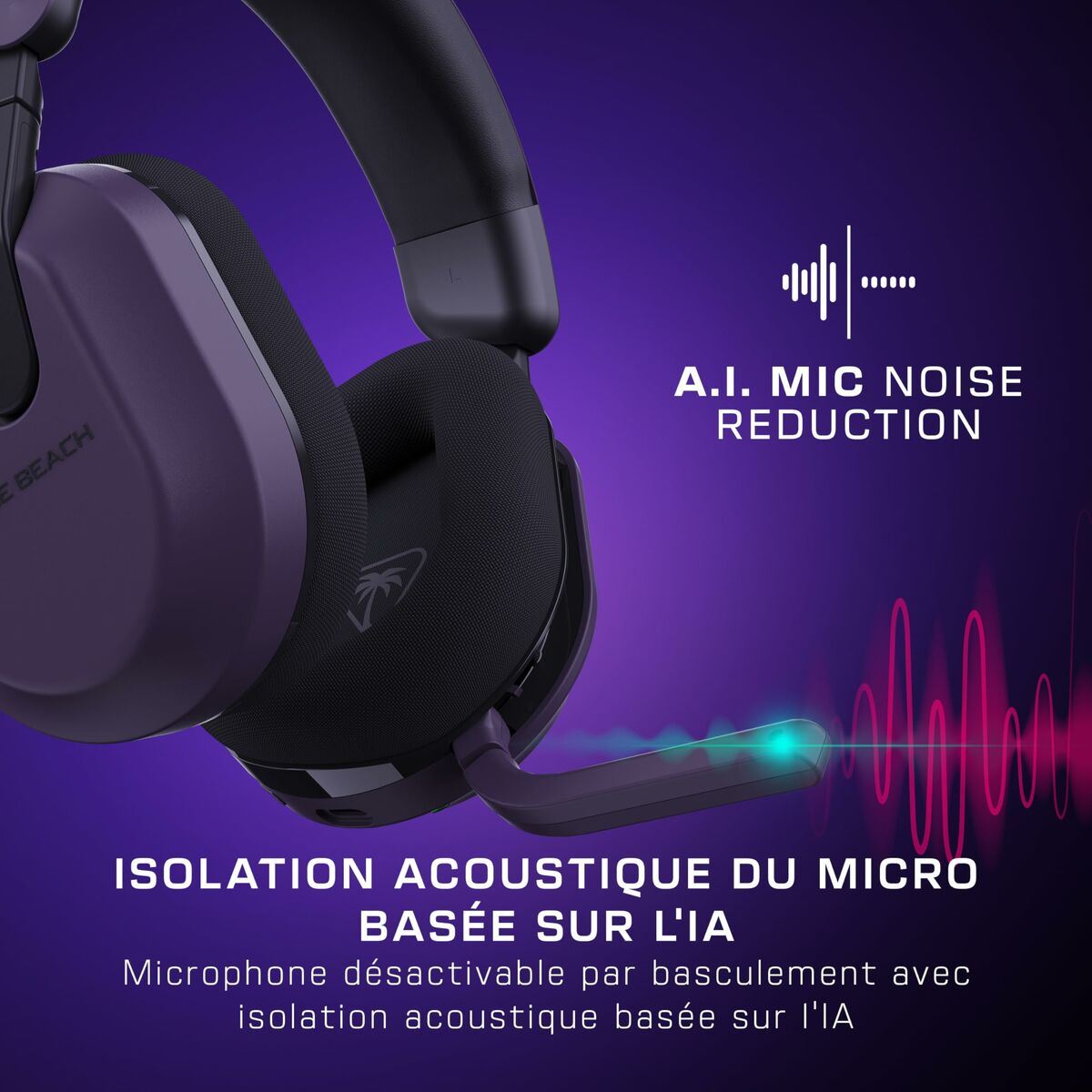 Căști Turtle Beach Stealth Purpuriu