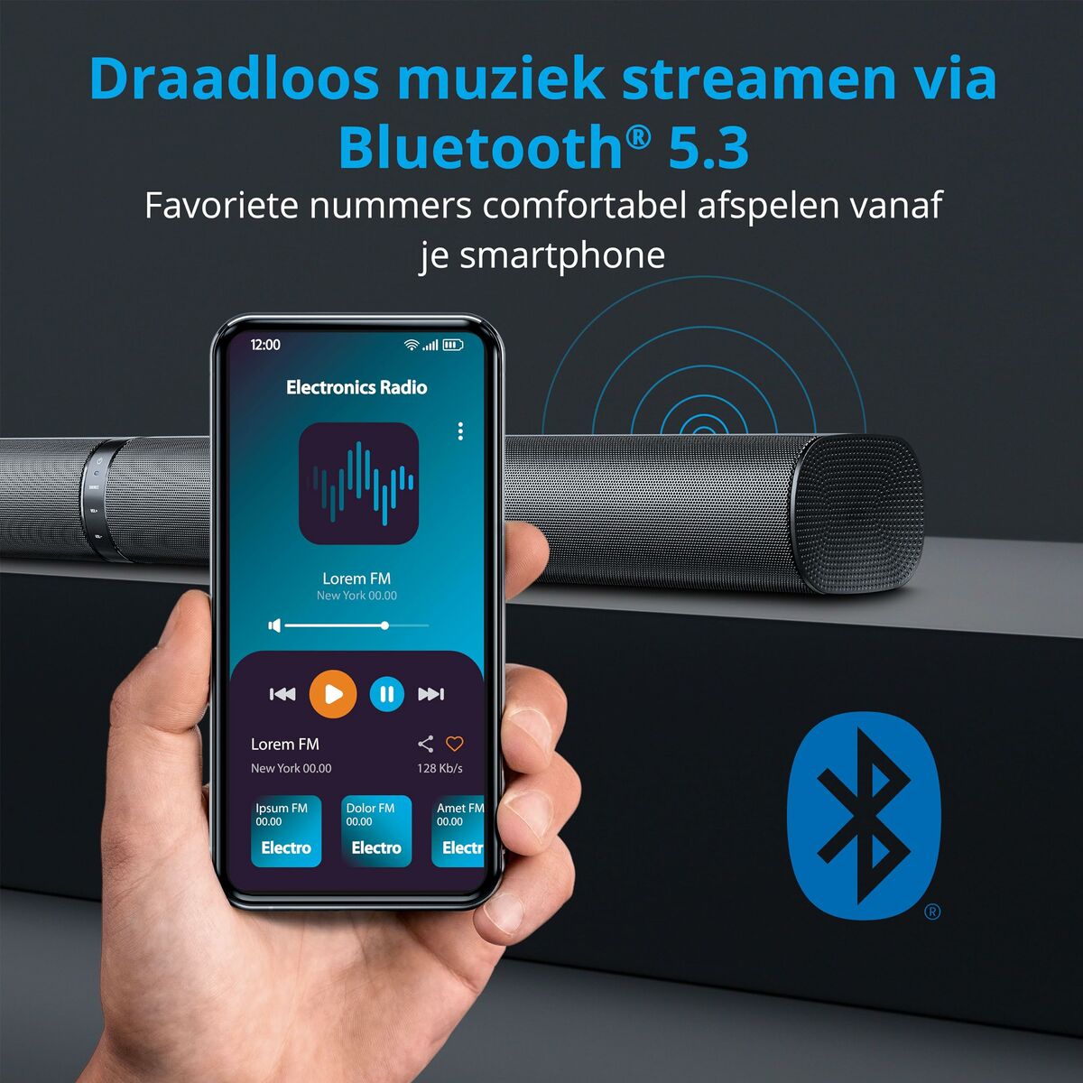 Bară de Sunet Medion Negru