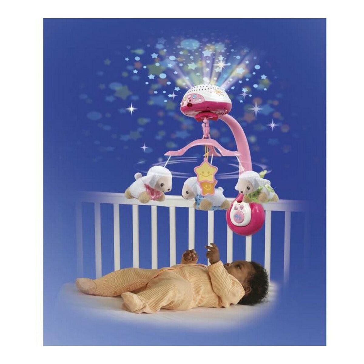 Jucărie pentru copii Vtech Baby Sheep Count Roz Plastic Pătuț de copil