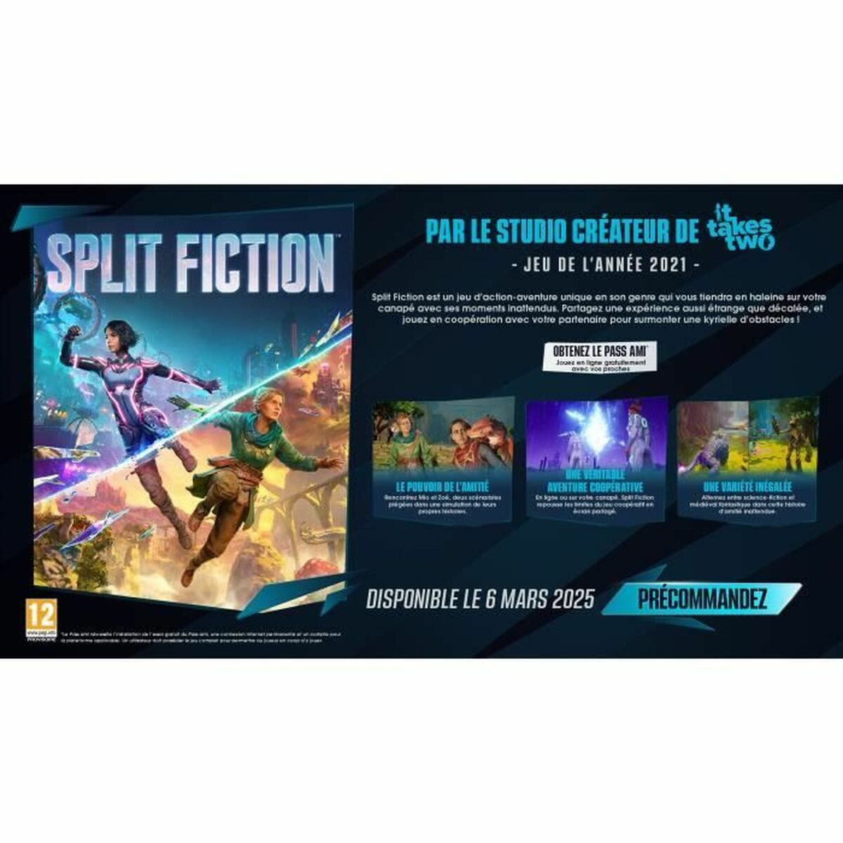 Joc video pentru Switch Electronic Arts SPLIT FICTION