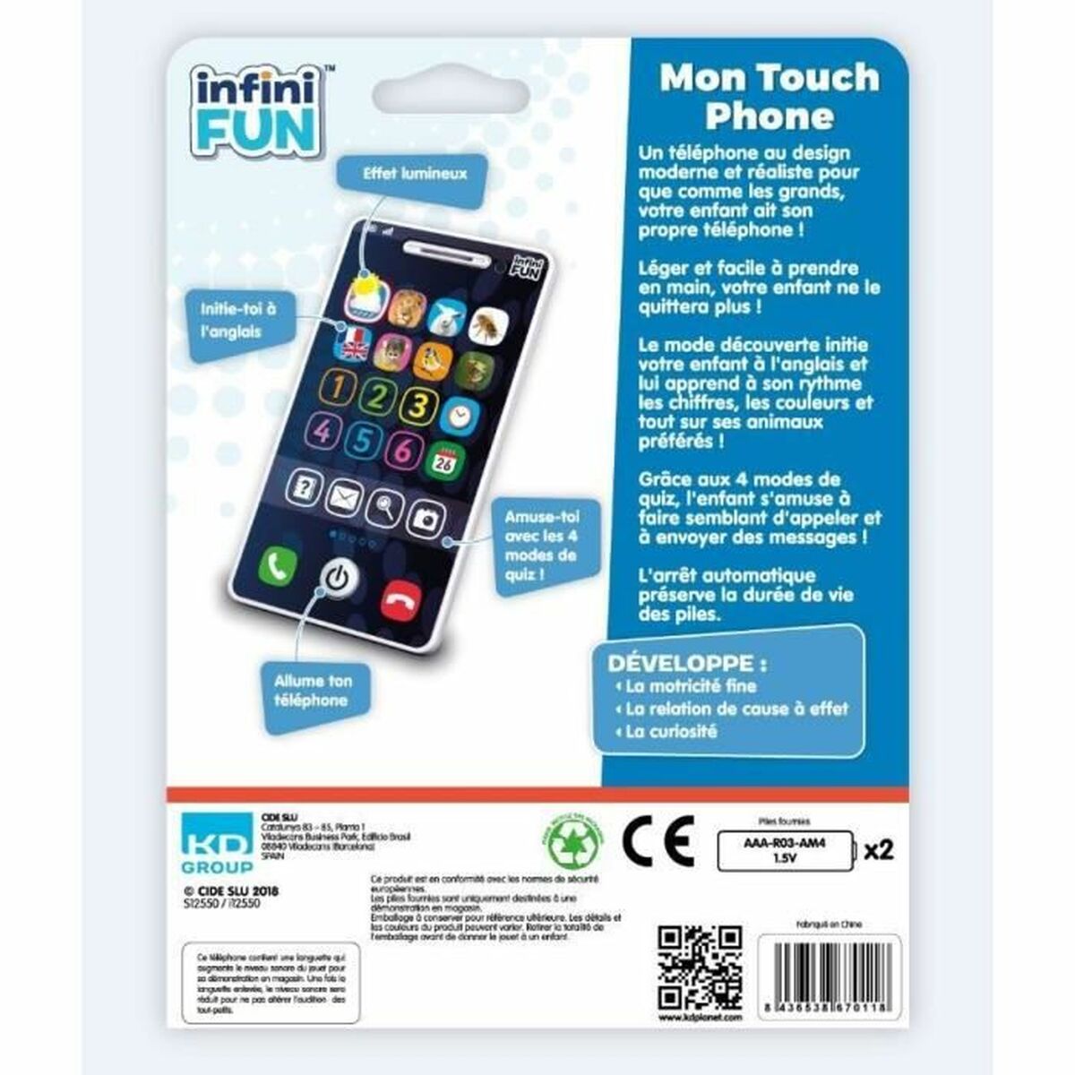 Telefon jucărie InfiniFUN