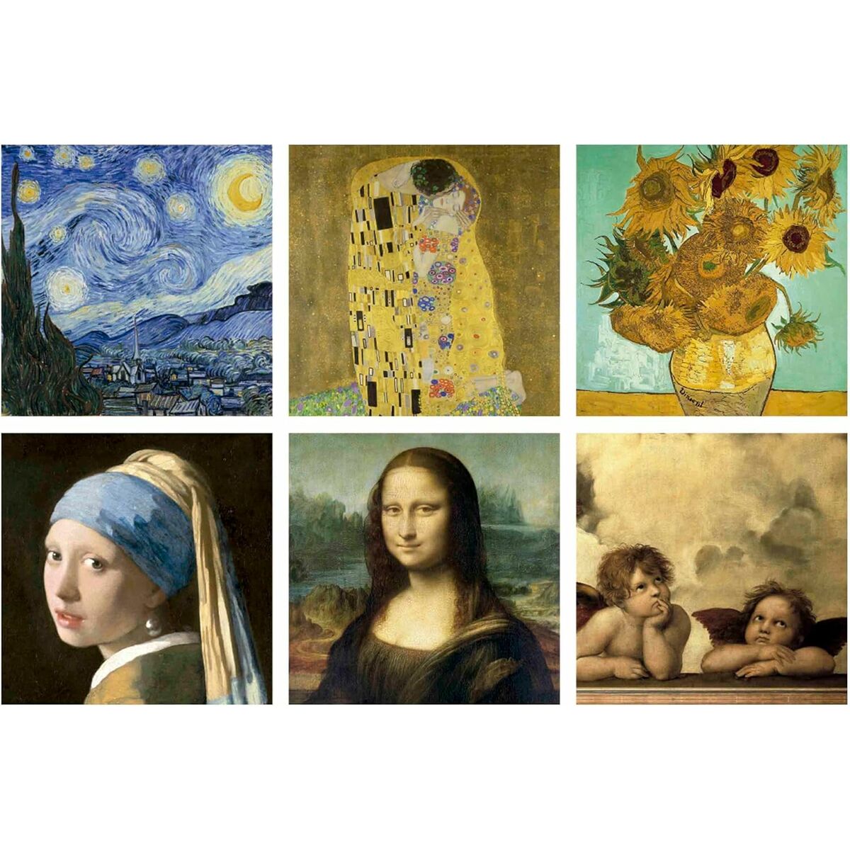 Puzzle Educa Arte en Cubo 36 Piese 216 Piese (6 Unități)