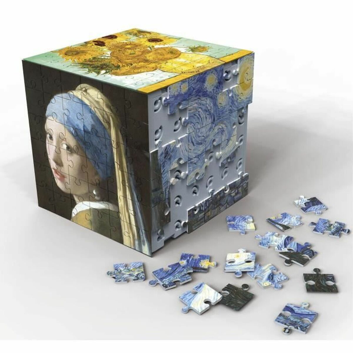 Puzzle Educa Arte en Cubo 36 Piese 216 Piese (6 Unități)