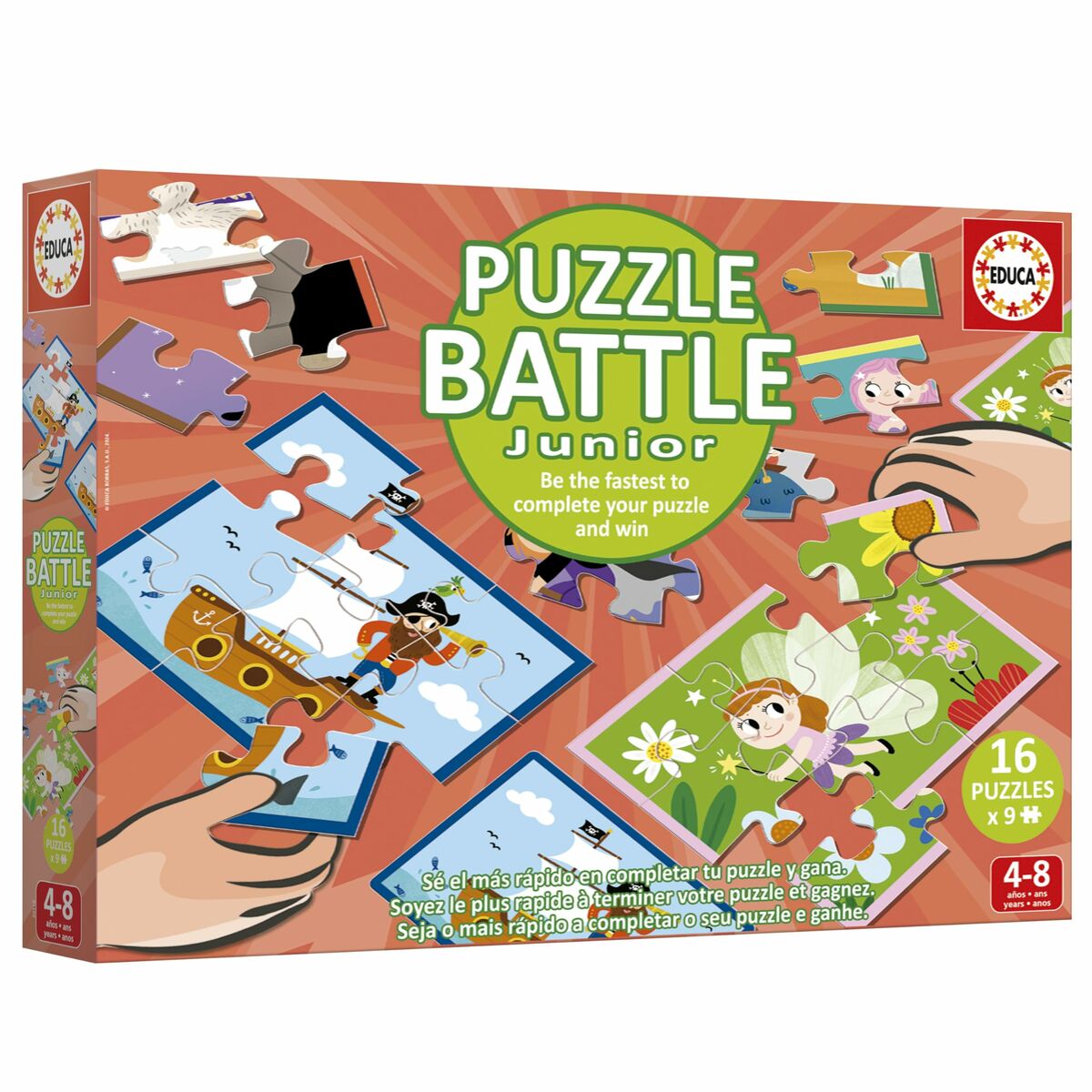 Puzzle Educa Battle Jr Fantasy 144 Piese