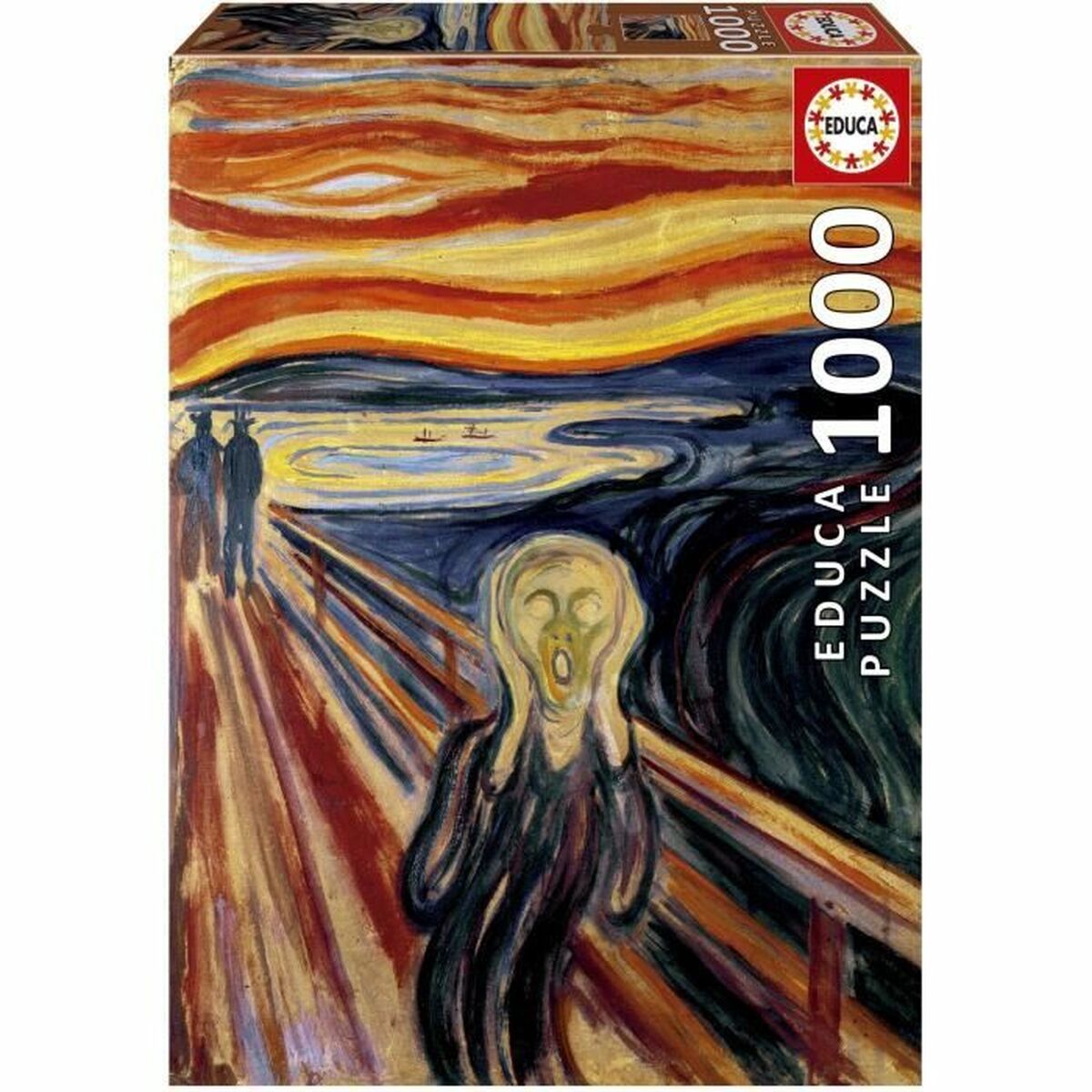 Puzzle Educa 20308 The Scream, Edvard Munch 1000 Piese