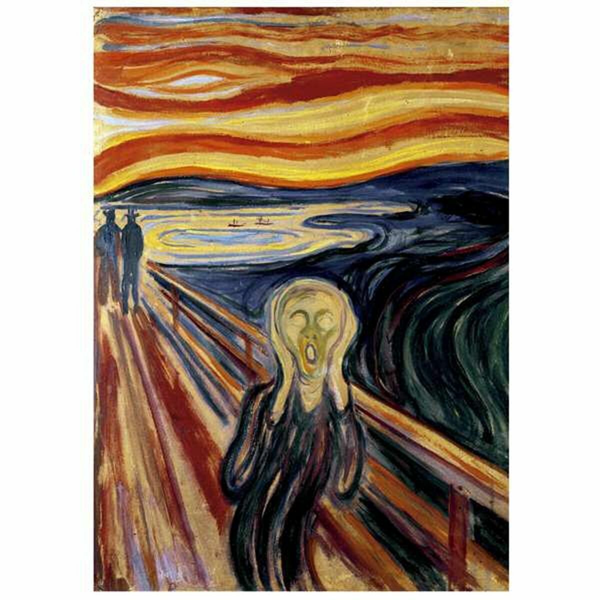 Puzzle Educa 20308 The Scream, Edvard Munch 1000 Piese