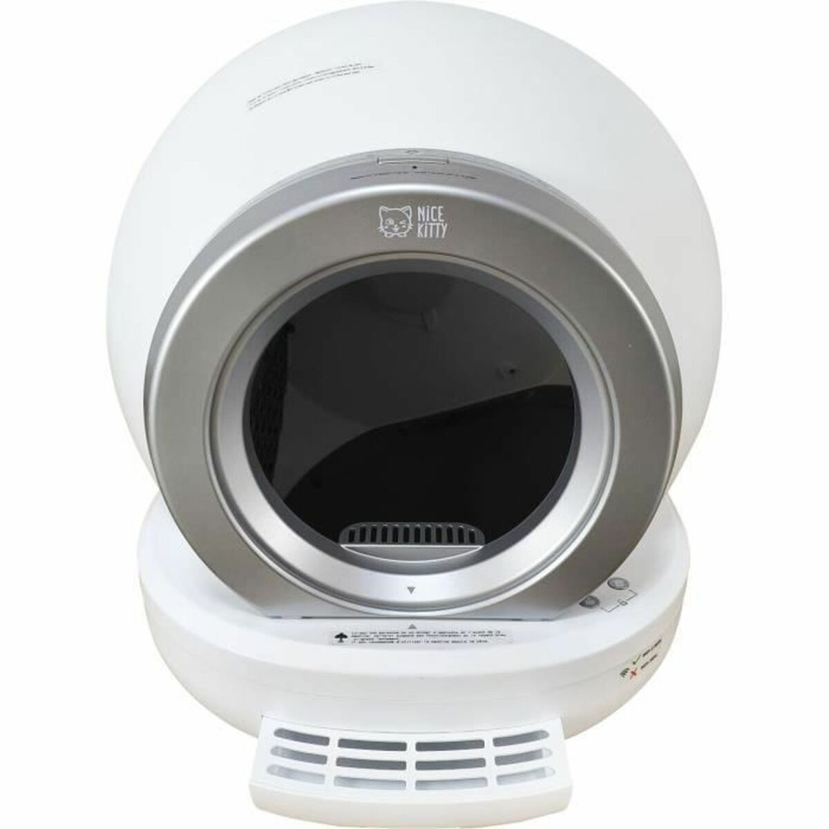 Nisip pentru pisici Alb Gri