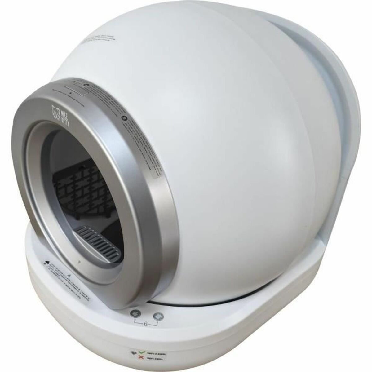 Nisip pentru pisici Alb Gri