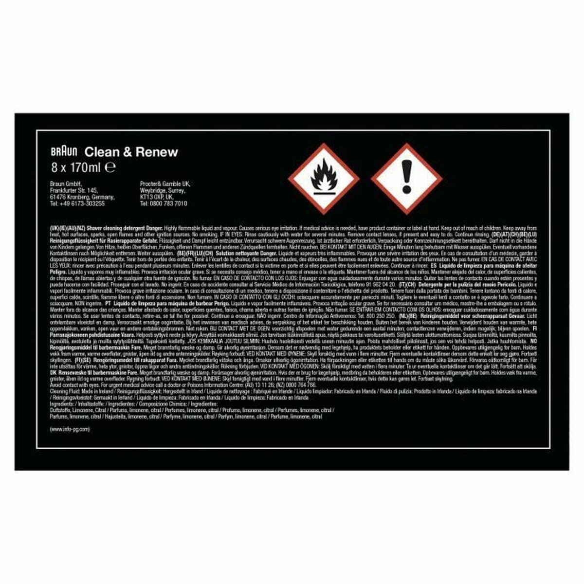 Cartuș de Curățare Braun