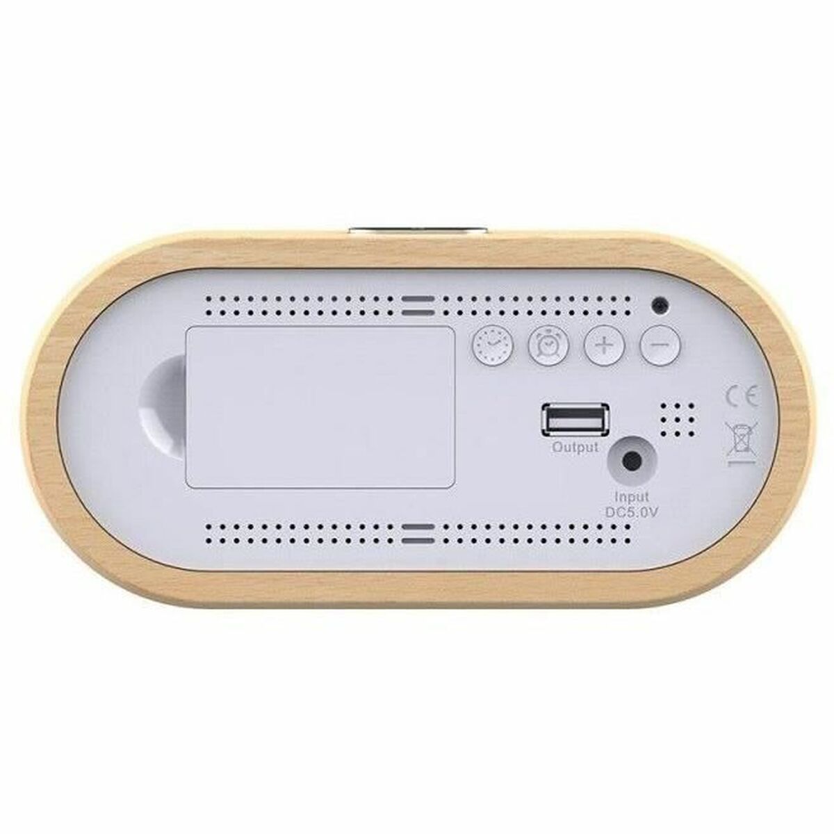 Ceas Deșteptător CGV Lemn