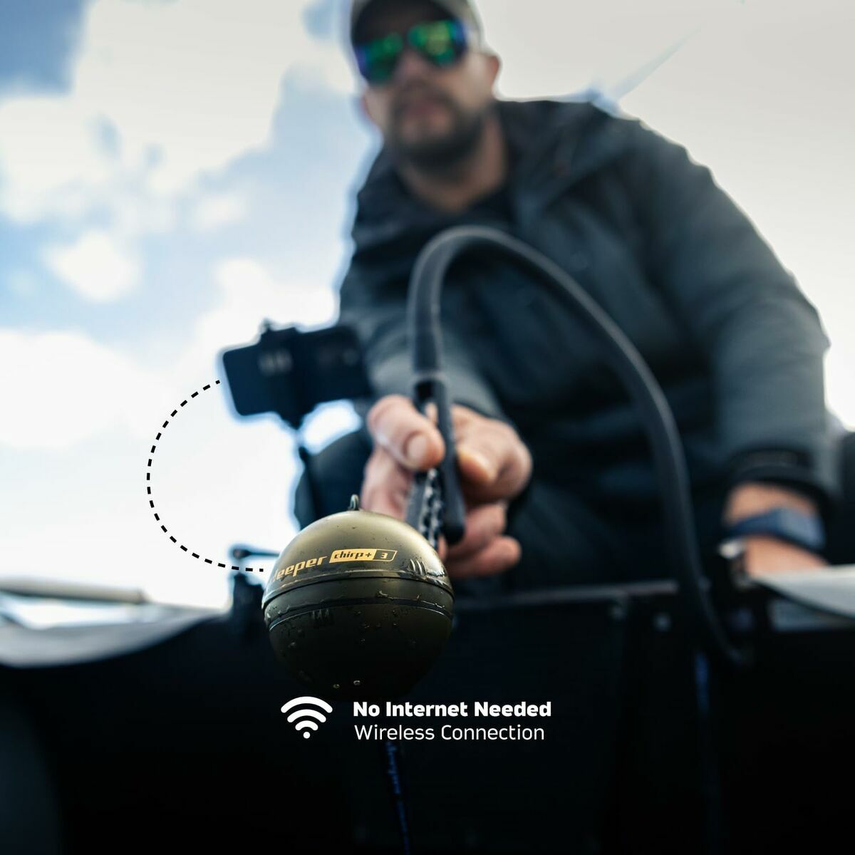 Localizator de pește Deeper DP6H13S10