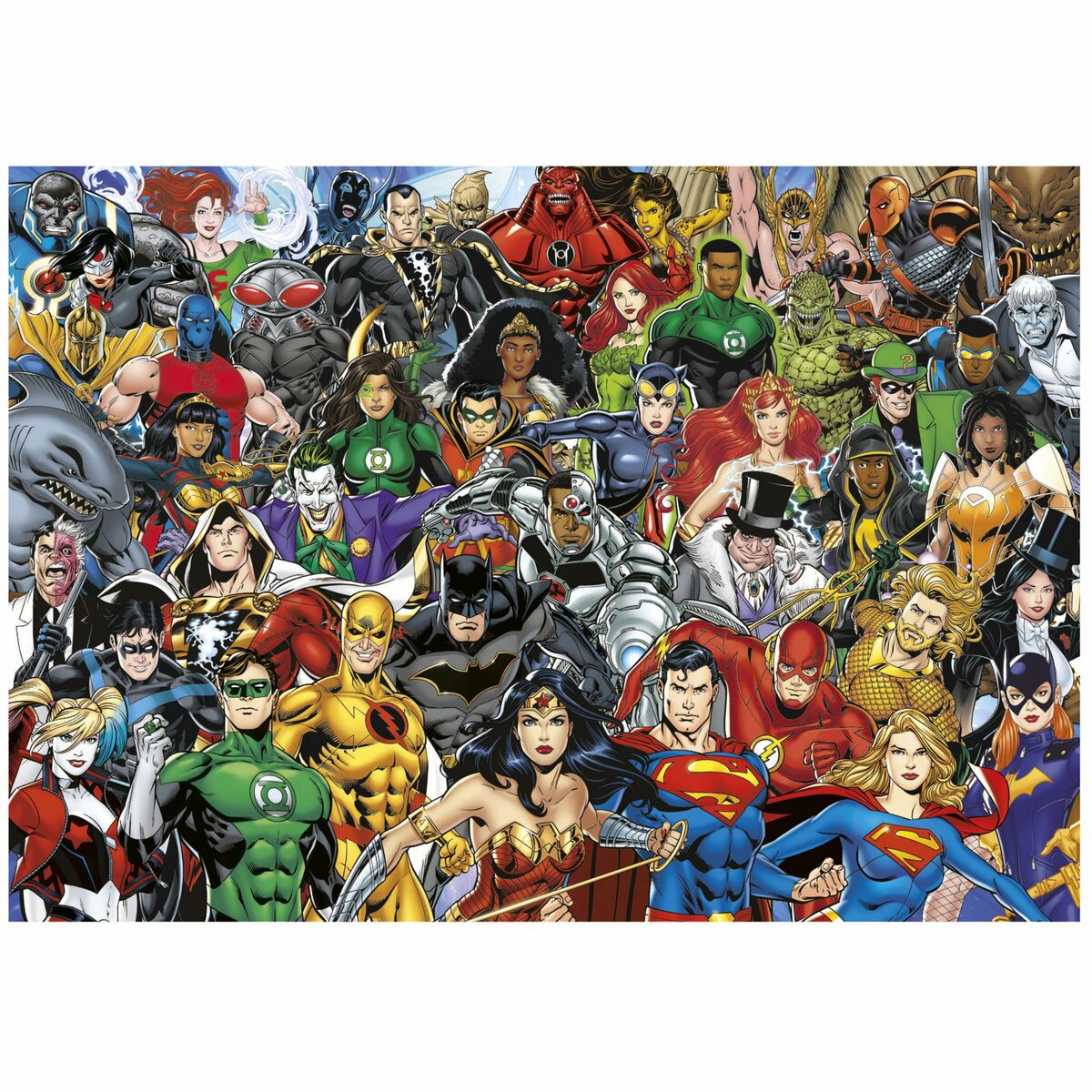 Puzzle Educa Liga de la Justicia DC Comics 1000 Piese